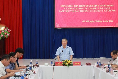 Kiểm tra tình hình thực hiện các nghị quyết của Đảng tại xã Gò Nổi