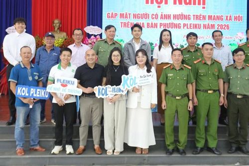 Phường Pleiku gặp mặt các KOL trên địa bàn