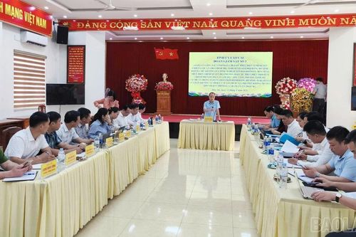 Đoàn giám sát số 3 của Tỉnh ủy Lào Cai làm việc tại xã Thác Bà
