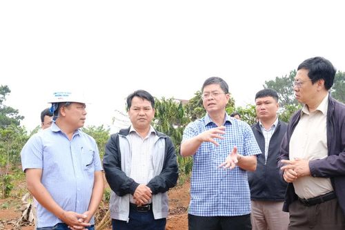 Lãnh đạo tỉnh Lâm Đồng kiểm tra công tác chuẩn bị thi công 2 tuyến cao tốc
