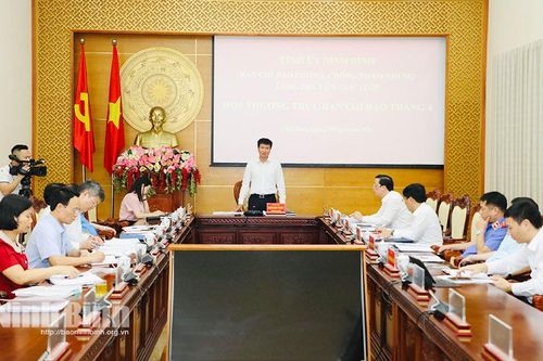 Thường trực Ban Chỉ đạo phòng, chống tham nhũng, lãng phí, tiêu cực tỉnh họp thường kỳ tháng 4/2026