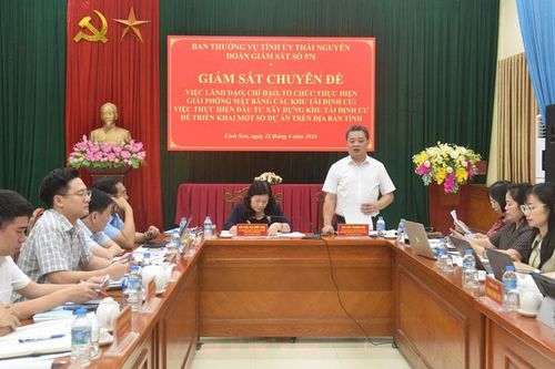 Bảo đảm tiến độ công tác giải phóng mặt bằng, tái định cư phục vụ các dự án