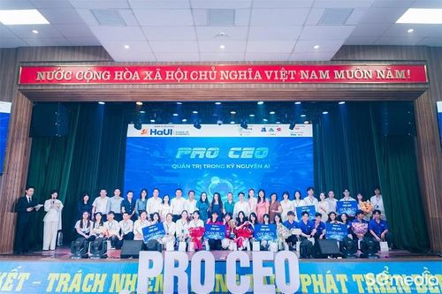 PRO CEO 2026: Sinh viên Trường Kinh tế - HaUI thử sức quản trị trong kỷ nguyên AI