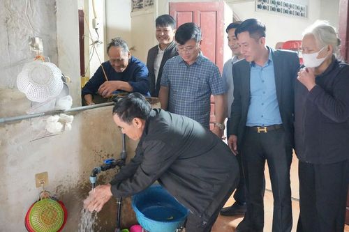 Đẩy mạnh dự án cấp nước sạch cho khu vực nông thôn Hà Tĩnh