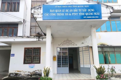 Quảng Ngãi giảm một Ban Quản lý dự án cấp tỉnh