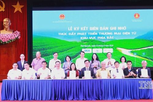 Sở Công Thương tham dự sự kiện thúc đẩy phát triển thương mại điện tử khu vực phía Bắc tại tỉnh Thái Nguyên