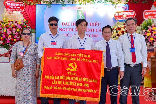 Ông Cao Thanh Quý được bầu giữ chức Chủ tịch Hội Người mù tỉnh Cà Mau