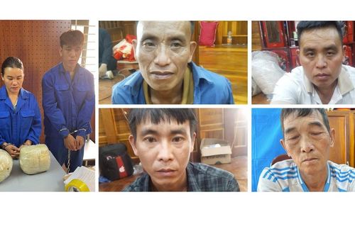 Bắt 6 đối tượng có quan hệ thân tộc vận chuyển, mua bán ma túy liên tỉnh xuyên biên giới