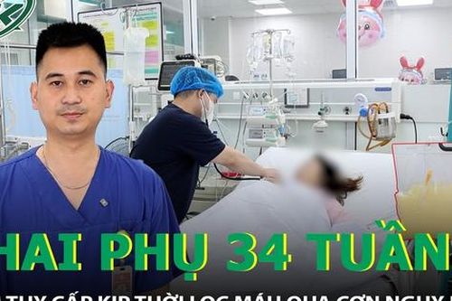 Thai phụ 34 tuần viêm tụy cấp được lọc máu kịp thời qua cơn nguy kịch