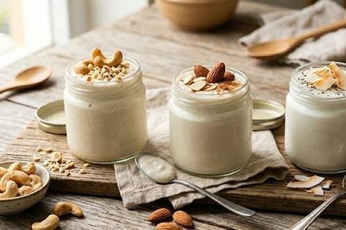 5 công thức tự làm sữa chua thực vật đơn giản, ngon miệng, giàu dinh dưỡng