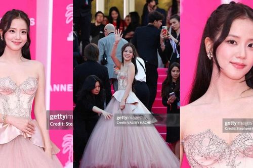 Jisoo được khen tinh tế ở Cannes 2026: Nhan sắc 'Miss Korea' mặc đầm Miss Sohee
