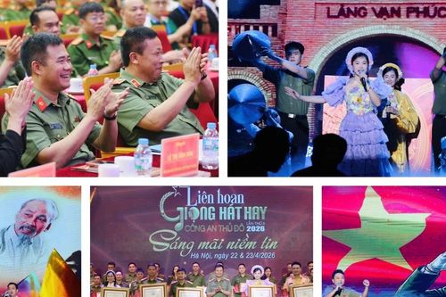 Tỏa sáng những giọng ca vàng Công an Thủ đô