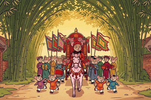 AnhHI Thanh Cường làm mới tranh Đông Hồ bằng MV 'Tính chuyện trăm năm'