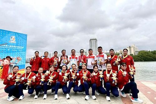 Đua thuyền rồng Việt Nam giành HCB tại Đại hội Thể thao bãi biển châu Á 2026