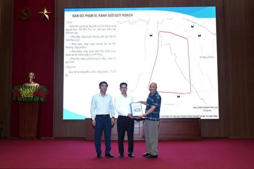 Phú Thọ: Công bố quy hoạch Khu công nghiệp Yên Lạc quy mô hơn 170 ha