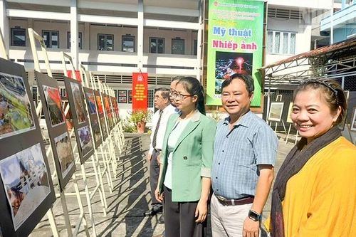 Vĩnh Long triển lãm 170 tác phẩm tranh, ảnh nghệ thuật
