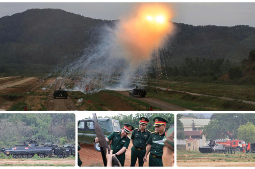 Nghiệm thu bắn kiểm tra hệ thống vũ khí, khí tài trên xe chiến đấu bộ binh XCB-01