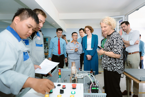 Đức hỗ trợ phục hồi công tác đào tạo nghề chất lượng cao ở miền Trung Việt Nam