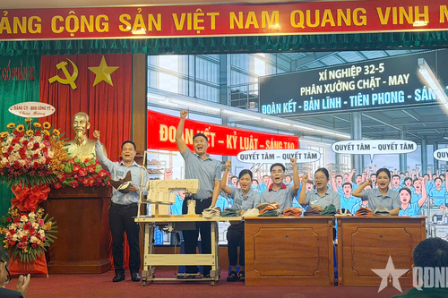 Tuổi trẻ Công ty Cổ phần 32 (Tổng cục Hậu cần - Kỹ thuật) đua tài tuyên truyền viên trẻ