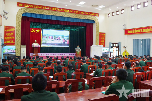 LLVT tỉnh Thái Nguyên thực hiện tốt đóng quân canh phòng, phòng thủ dân sự