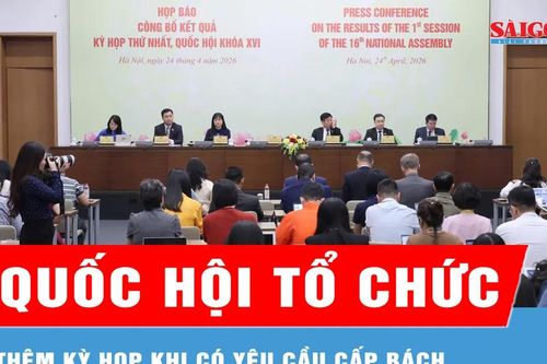 Quốc hội tổ chức thêm kỳ họp khi có yêu cầu cấp bách