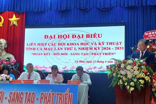 Chủ tịch Phan Xuân Dũng dự Đại hội đại biểu Liên hiệp các Hội KH&KT tỉnh Cà Mau lần thứ I