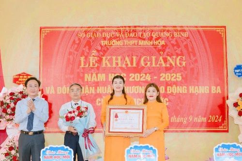 Trường THPT Minh Hóa (Quảng Trị): 60 năm hun đúc khát vọng trên vùng đất khó