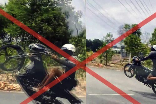 Tịch thu xe, xử lý nhiều quái xế lạng lách, 'bốc đầu' ở Đồng Nai