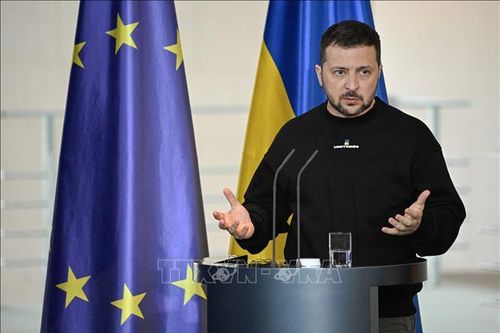 Tổng thống Zelensky kêu gọi thúc đẩy tiến trình kết nạp Ukraine vào EU