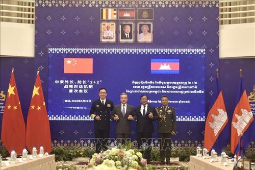 Trung Quốc, Campuchia đạt 6 điểm đồng thuận tại đối thoại chiến lược '2+2' đầu tiên