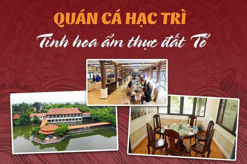 Quán cá Hạc Trì – Tinh hoa ẩm thực đất Tổ