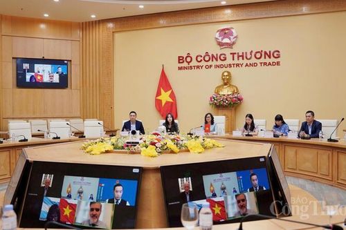 Thứ trưởng Phan Thị Thắng họp trực tuyến với Quốc vụ khanh Argentina