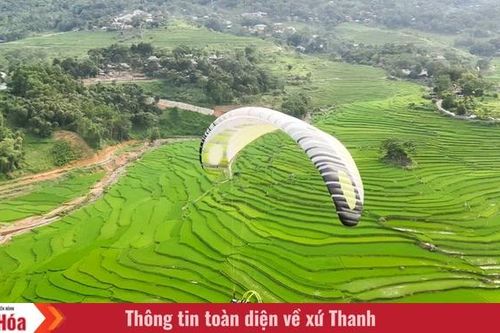 Dù lượn - môn thể thao mạo hiểm hấp dẫn