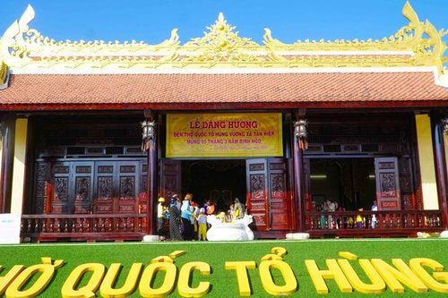 Bắt đầu Lễ giỗ Quốc Tổ Hùng Vương tại xã Tân Hiệp