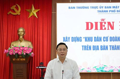 Mặt trận Đà Nẵng tổ chức diễn đàn xây dựng 'Khu dân cư đoàn kết, ấm no, hạnh phúc'