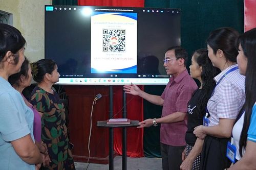 Xã Cốc San: Ra mắt mô hình 'Quét mã QR - lắng nghe ý kiến Nhân dân'