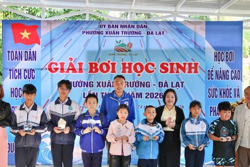 Giải bơi học sinh phường Xuân Trường - Đà Lạt lần thứ I năm 2026
