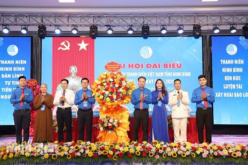 Đại hội đại biểu Hội Liên hiệp Thanh niên Việt Nam tỉnh Ninh Bình lần thứ I, nhiệm kỳ 2026-2029