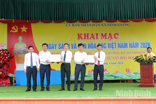 Xã Ninh Giang tổ chức các hoạt động hưởng ứng Ngày sách và văn hóa đọc Việt Nam năm 2026