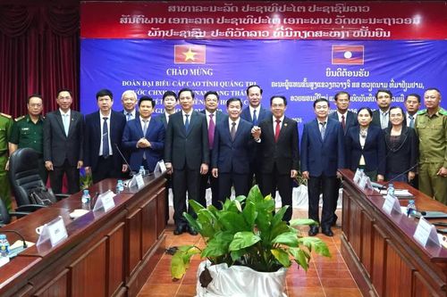Vun đắp tình đoàn kết hữu nghị, gắn kết chiến lược giữa Quảng Trị và các tỉnh nước bạn Lào