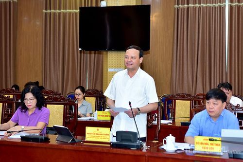 Phó Chủ tịch Thường trực UBND tỉnh Nguyễn Mạnh Tuấn chủ trì làm việc với Tập đoàn Việt Thành