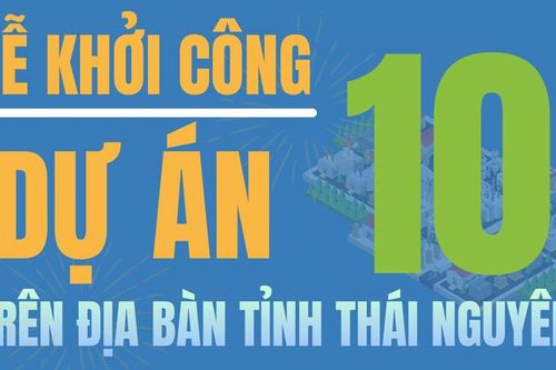10 dự án lớn sắp được khởi công tại Thái Nguyên