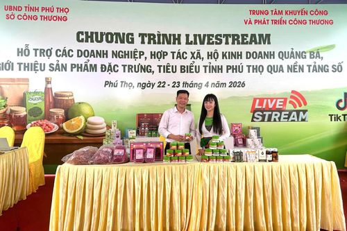 Đặc sản Phú Thọ lên sóng livestream, chốt hơn 700 đơn chỉ trong 1 giờ đồng hồ