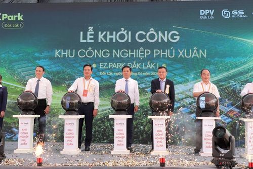 Đắk Lắk khởi công khu công nghiệp hơn 300ha, vốn đầu tư trên 2.400 tỷ đồng
