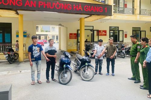 Tuyên Quang: Phối hợp liên tỉnh bắt nhóm đối tượng trộm xe máy sau 4 giờ gây án