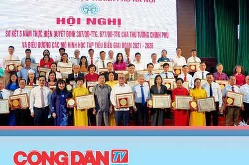 Hội Khuyến học Hà Nội sơ kết, biểu dương 43 mô hình học tập tiêu biểu giai đoạn 2021-2026