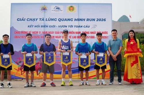 Hơn 70 vận động viên tham gia Giải chạy Tà Lùng Quang Minh Run 2026