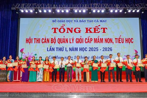 Hơn 150 cán bộ giáo dục đạt danh hiệu quản lý giỏi cấp mầm non, tiểu học
