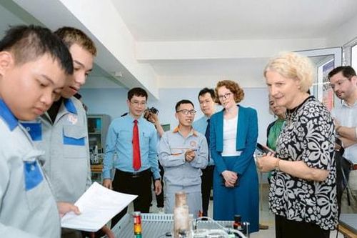 Đức đồng hành cùng giáo dục nghề nghiệp miền Trung sau bão lũ