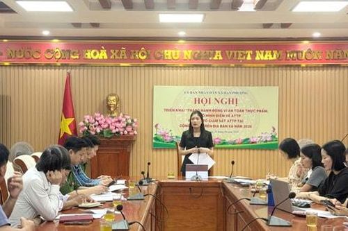 Xã Đan Phượng triển khai ba mô hình điểm về an toàn thực phẩm